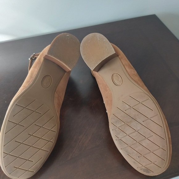 Ankle strap suede shoes - Picture 4 of 5